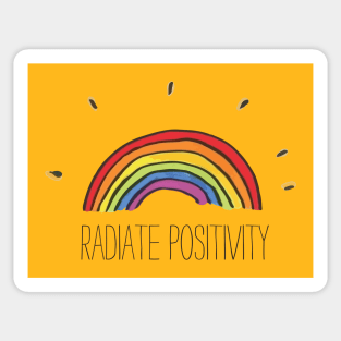 Radiate Positivity Sticker